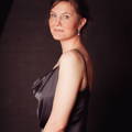 Seidenkleid von links
